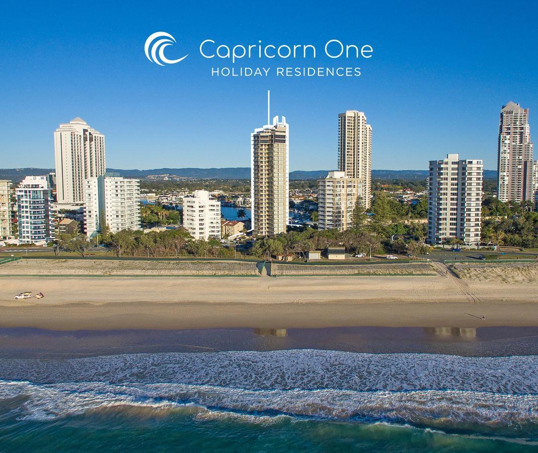 Capricorn One Beachside Holiday Apartments - Official Gold Coast Exterior foto